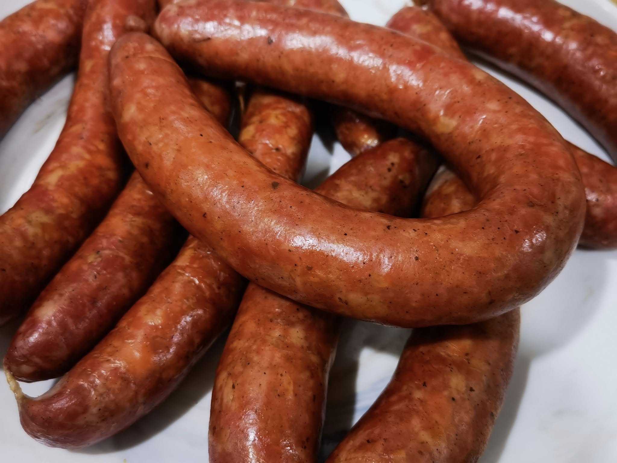 Authentic Polish smoked sausages made in Thailand by Thai Polish Foods Factory