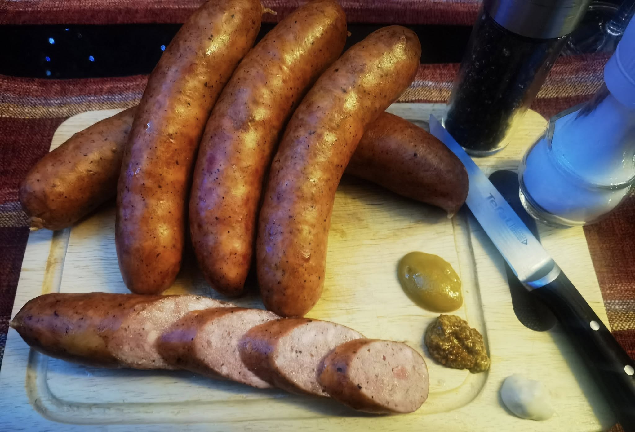 Authentic Polish smoked sausages made in Thailand by Thai Polish Foods Factory