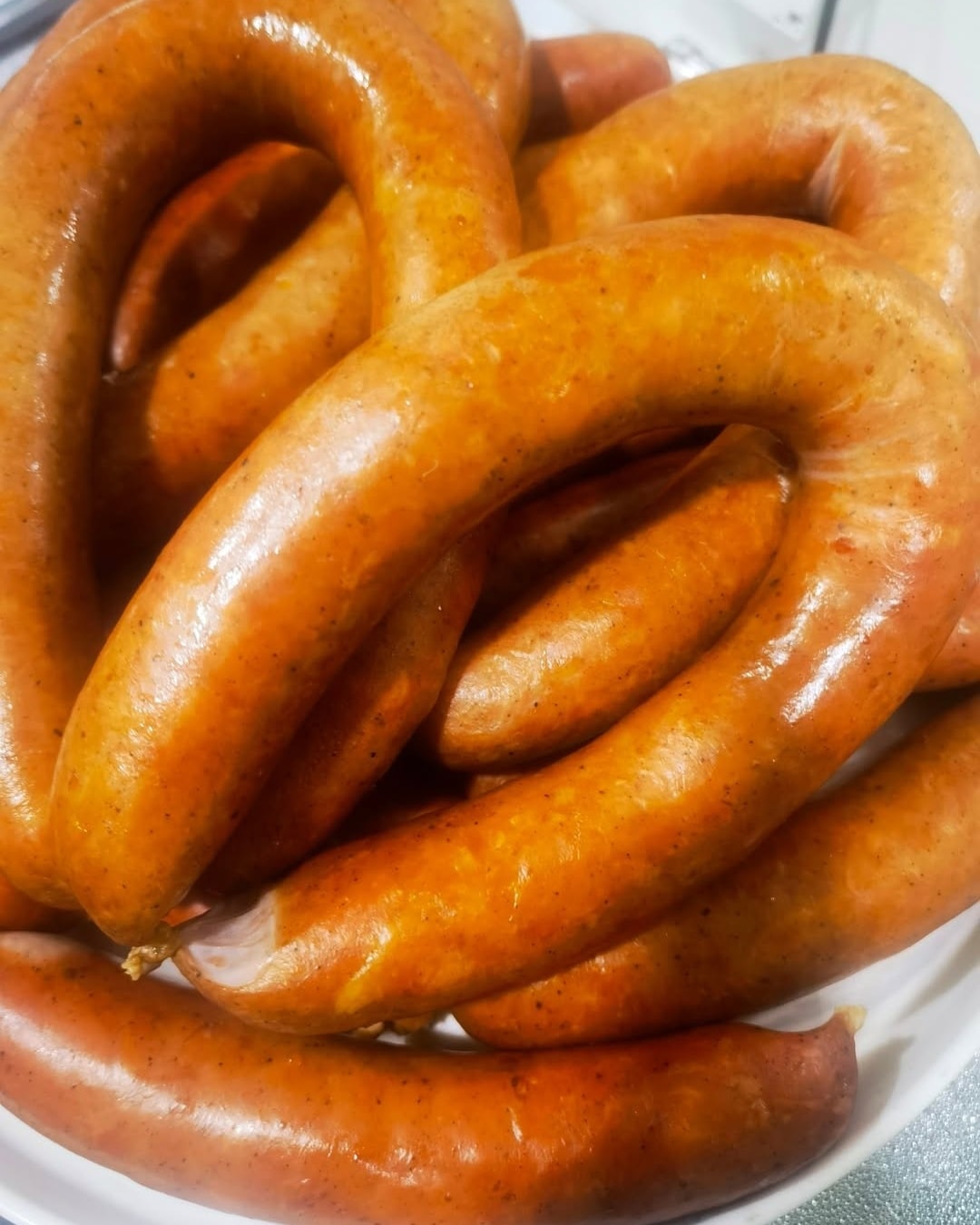 Authentic Polish smoked sausages made in Thailand by Thai Polish Foods Factory