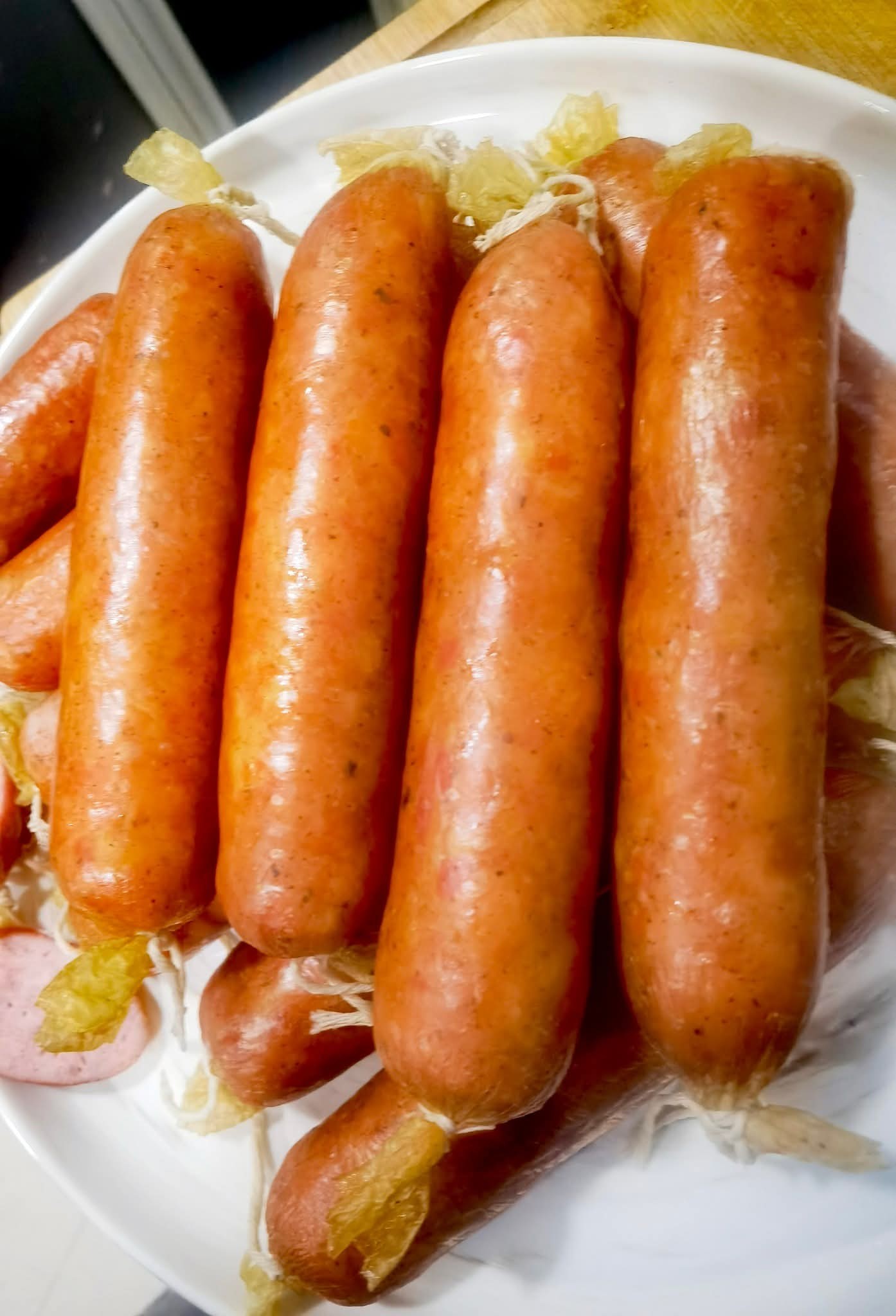 Authentic Polish smoked sausages made in Thailand by Thai Polish Foods Factory