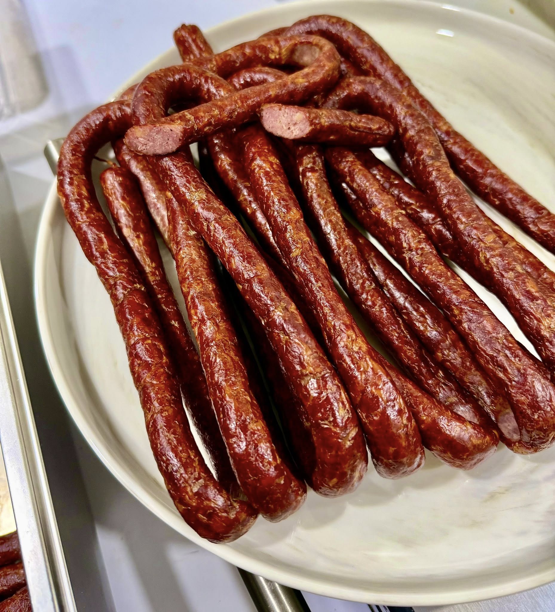 Authentic Polish kabanos made in Thailand by Thai Polish Foods Factory