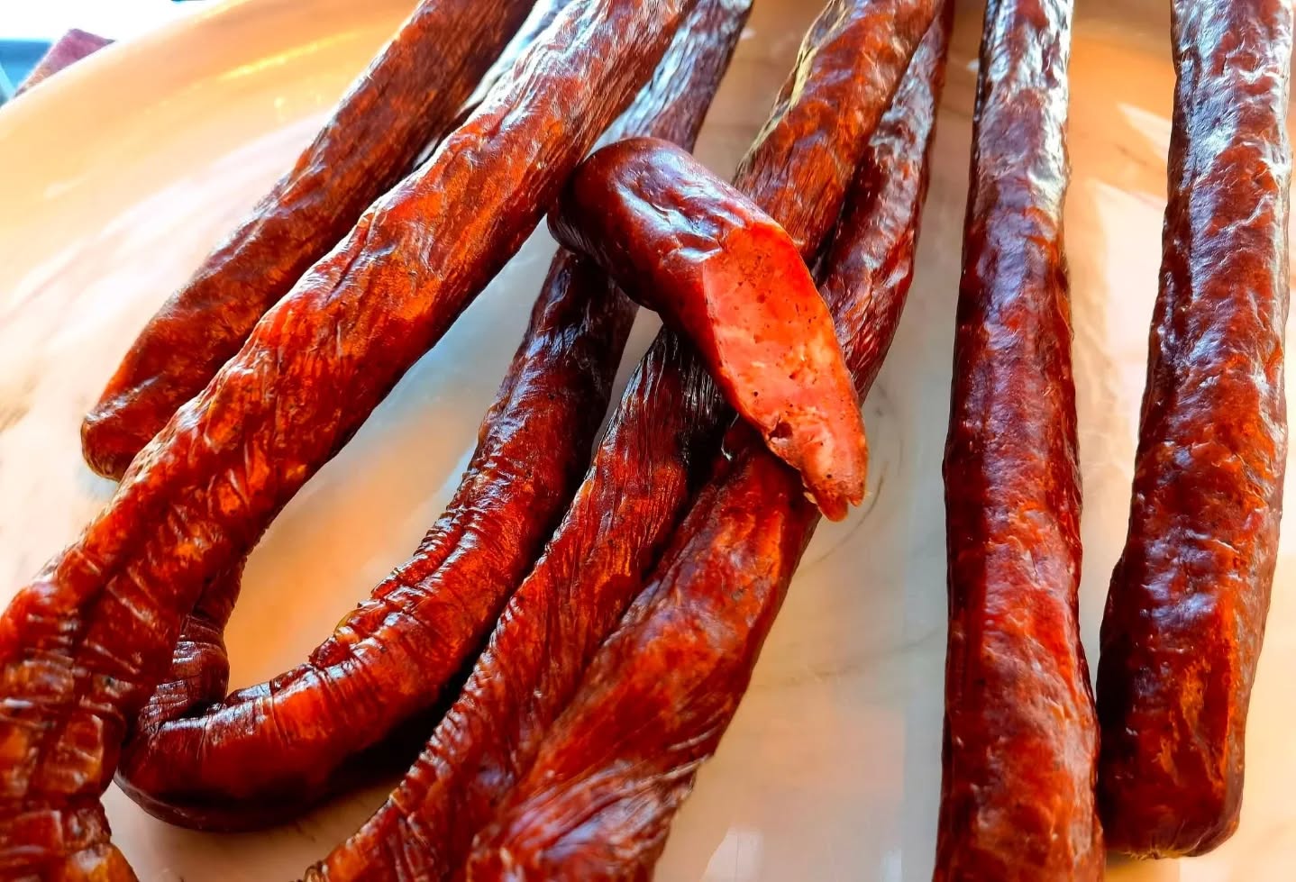 Authentic Polish kabanos made in Thailand by Thai Polish Foods Factory