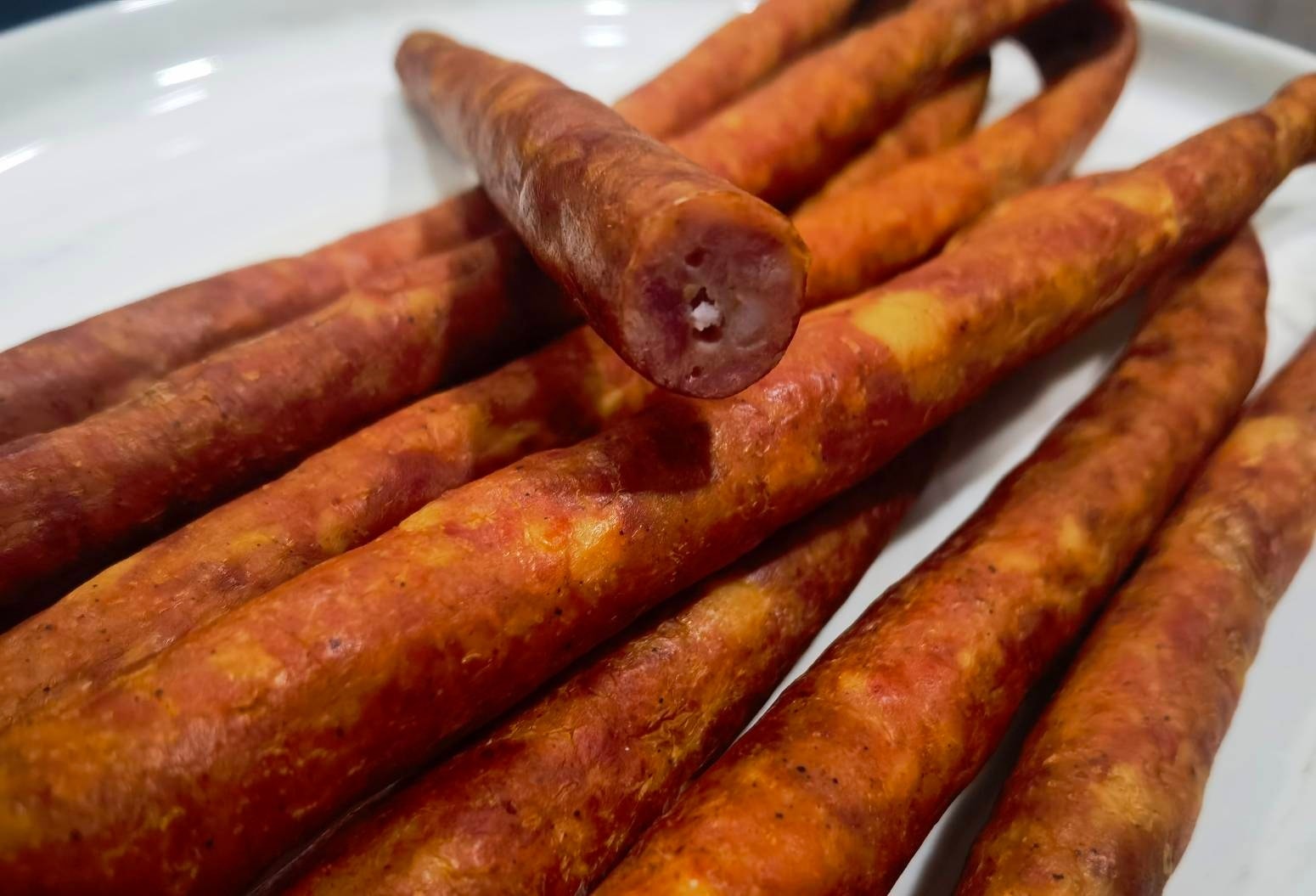 Authentic Polish kabanos made in Thailand by Thai Polish Foods Factory