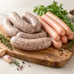 Authentic fresh Polish sausages made in Thailand by Thai Polish Foods Factory