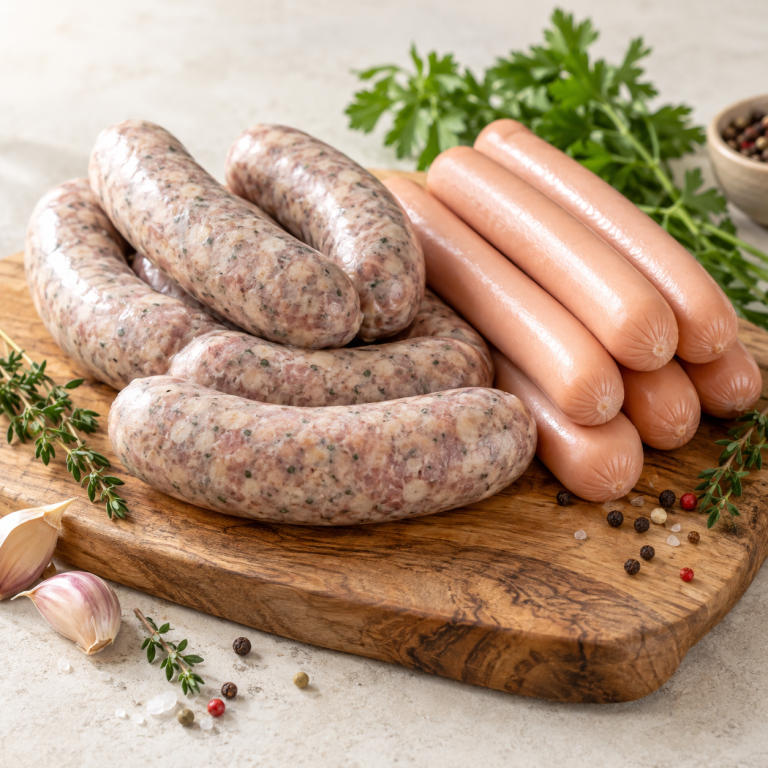 Fresh sausages