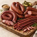 Authentic Polish smoked sausages made in Thailand by Thai Polish Foods Factory