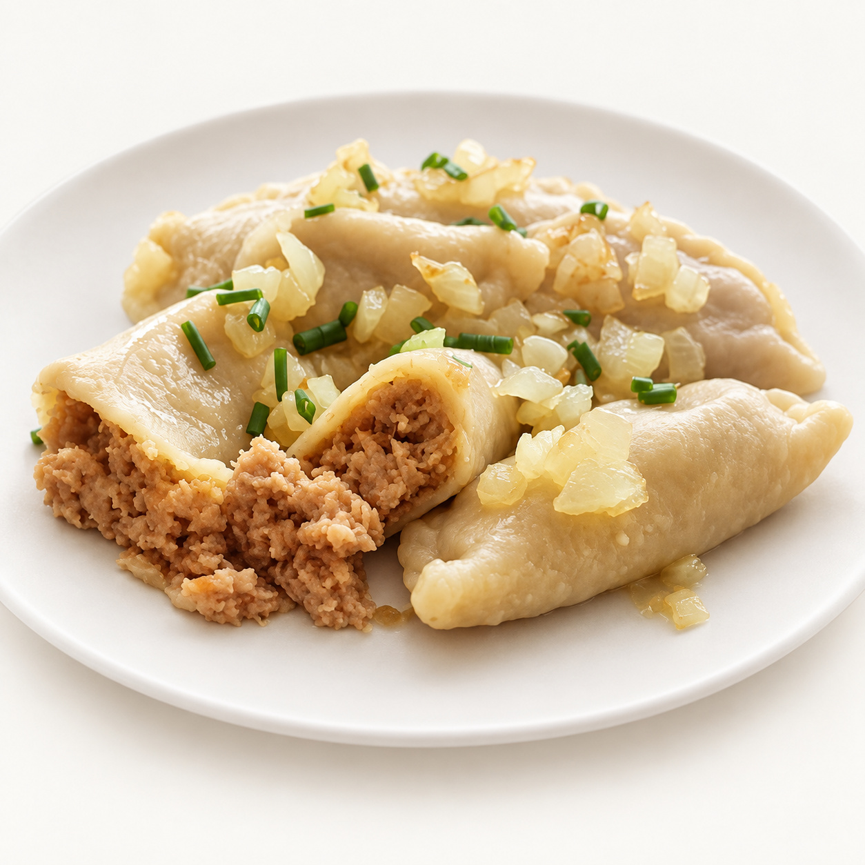 Pierogi z Mięsem (Pork Meat Dumplings) 500g