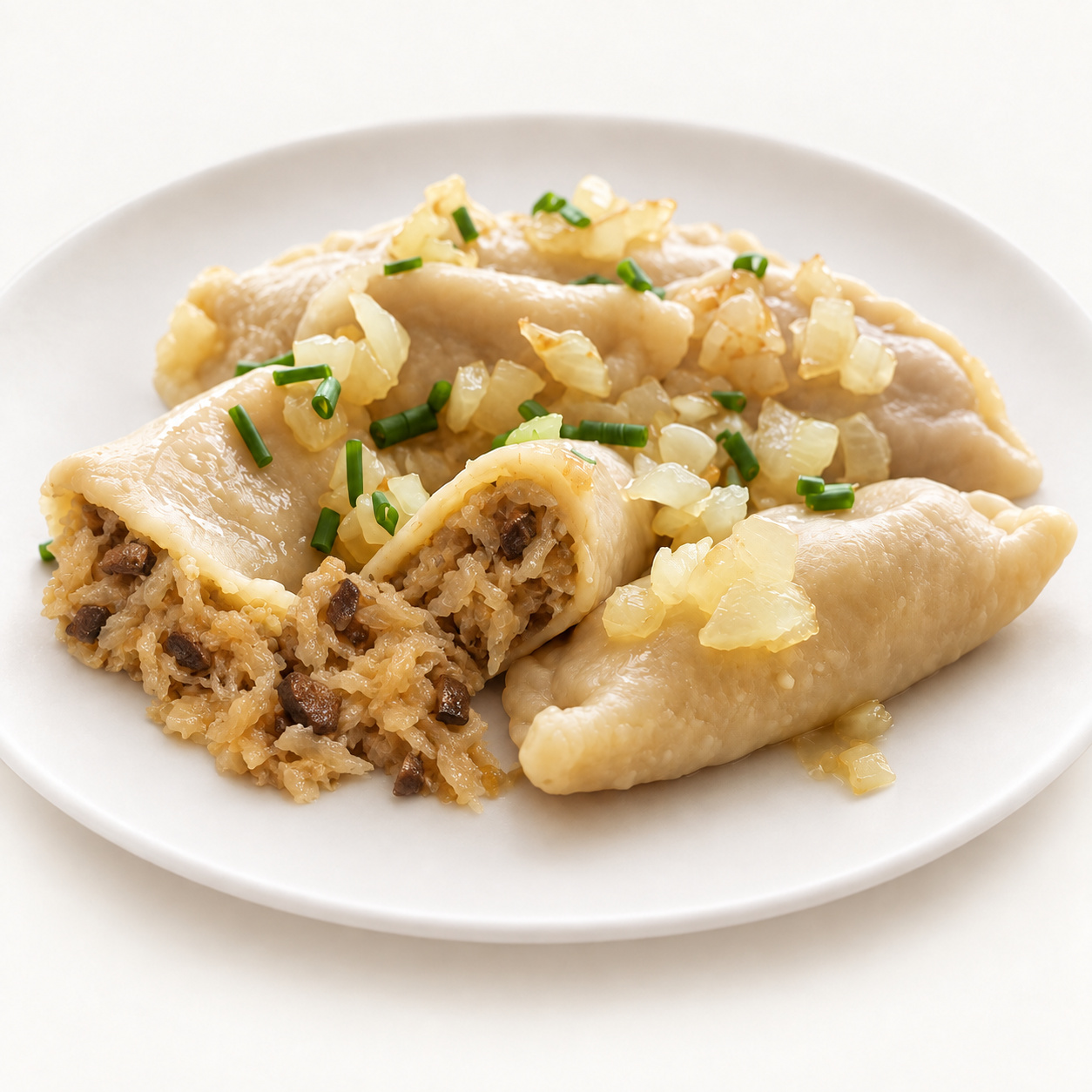 Pierogi z Kapustą i Grzybami (Sauerkraut & Mushroom Dumplings) 500g